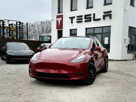 Тесла Model Y 2024 в Виннице на Automoto.ua Красный Тесла Model Y, объемом двигателя 0 л и пробегом 1 тыс. км за 42000 $, фото 1 на Automoto.ua