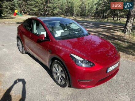 Тесла Model Y 2024 в Киеве на Automoto.ua Красный Тесла Model Y, объемом двигателя 0 л и пробегом 26 тыс. км за 39500 $, фото 1 на Automoto.ua