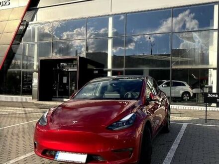 Тесла Model Y 2024 в Харькове на Automoto.ua Красный Тесла Model Y, объемом двигателя 0 л и пробегом 7 тыс. км за 30500 $, фото 1 на Automoto.ua