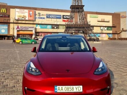 Красный Тесла Model Y, объемом двигателя 0 л и пробегом 16 тыс. км за 31500 $, фото 1 на Automoto.ua