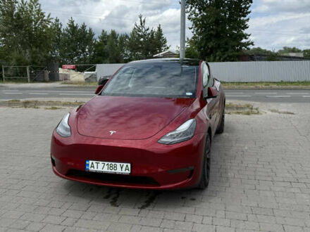 Тесла Model Y 2024 в Ивано-Франковске на Automoto.ua Красный Тесла Model Y, объемом двигателя 0 л и пробегом 16 тыс. км за 27900 $, фото 1 на Automoto.ua