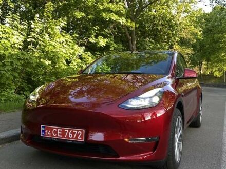 Тесла Model Y 2024 в Киеве на Automoto.ua Красный Тесла Model Y, объемом двигателя 0 л и пробегом 15 тыс. км за 31500 $, фото 1 на Automoto.ua