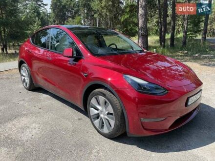 Червоний Тесла Model Y, об'ємом двигуна 0 л та пробігом 26 тис. км за 38000 $, фото 1 на Automoto.ua