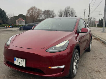 Красный Тесла Model Y, объемом двигателя 0 л и пробегом 26 тыс. км за 28900 $, фото 1 на Automoto.ua