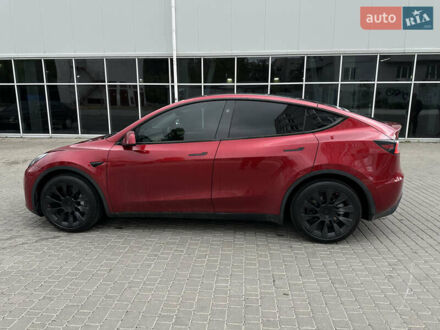 Тесла Model Y 2024 в Одессе на Automoto.ua Красный Тесла Model Y, объемом двигателя 0 л и пробегом 7 тыс. км за 29300 $, фото 1 на Automoto.ua