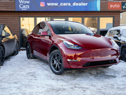 Красный Тесла Model Y, объемом двигателя 0 л и пробегом 26 тыс. км за 31900 $, фото 1 на Automoto.ua