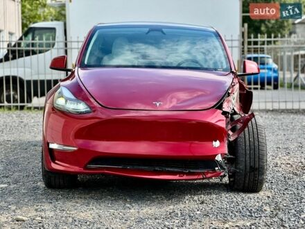 Червоний Тесла Model Y, об'ємом двигуна 0 л та пробігом 57 тис. км за 18400 $, фото 1 на Automoto.ua