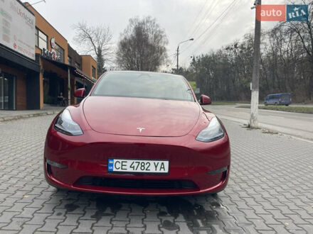 Червоний Тесла Model Y, об'ємом двигуна 0 л та пробігом 3 тис. км за 32500 $, фото 1 на Automoto.ua