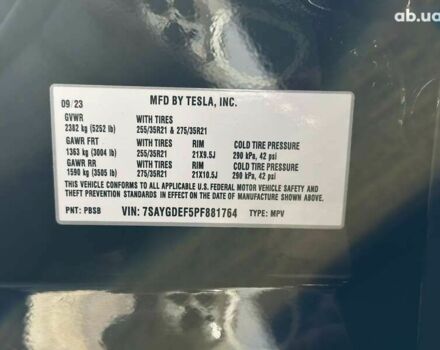 Тесла Model Y, об'ємом двигуна 4.25 л та пробігом 9 тис. км за 34500 $, фото 27 на Automoto.ua