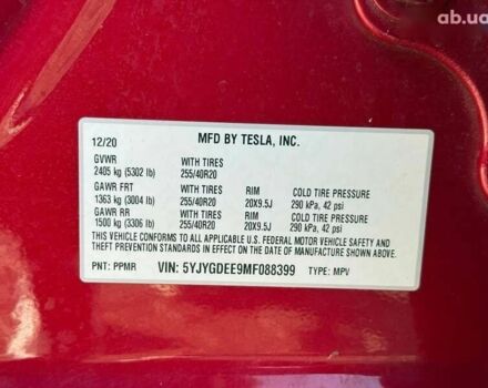 Тесла Model Y, объемом двигателя 0 л и пробегом 139 тыс. км за 18800 $, фото 8 на Automoto.ua