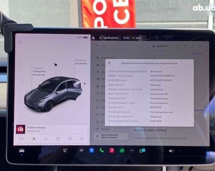 Тесла Model Y 2020 в Киеве на Automoto.ua Тесла Model Y, объемом двигателя 0 л и пробегом 123 тыс. км за 23999 $, фото 22 на Automoto.ua