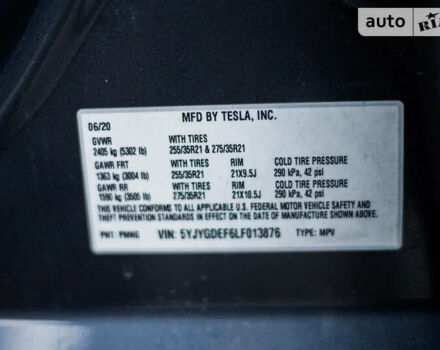 Тесла Model Y, об'ємом двигуна 0 л та пробігом 51 тис. км за 31500 $, фото 23 на Automoto.ua