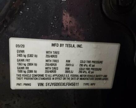 Тесла Model Y, объемом двигателя 0 л и пробегом 76 тыс. км за 12500 $, фото 11 на Automoto.ua