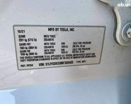 Тесла Model Y, объемом двигателя 0 л и пробегом 54 тыс. км за 21900 $, фото 25 на Automoto.ua