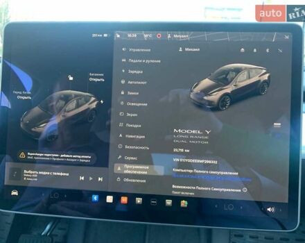 Тесла Model Y, объемом двигателя 0 л и пробегом 23 тыс. км за 29500 $, фото 12 на Automoto.ua