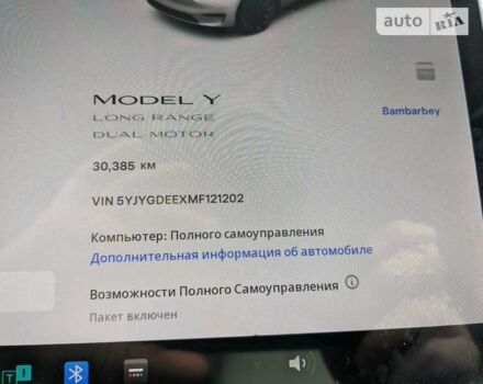 Тесла Model Y, об'ємом двигуна 0 л та пробігом 30 тис. км за 29900 $, фото 30 на Automoto.ua