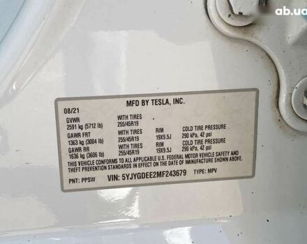 Тесла Model Y, объемом двигателя 0 л и пробегом 168 тыс. км за 23999 $, фото 26 на Automoto.ua