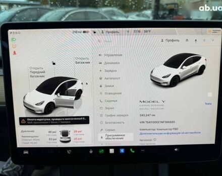 Тесла Model Y, об'ємом двигуна 0 л та пробігом 243 тис. км за 17900 $, фото 28 на Automoto.ua