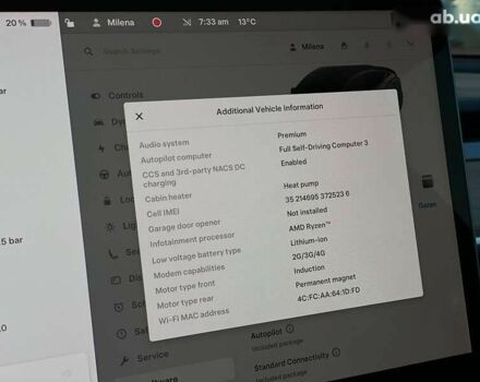 Тесла Model Y, объемом двигателя 0 л и пробегом 66 тыс. км за 28500 $, фото 19 на Automoto.ua