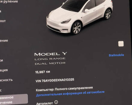 Тесла Model Y, объемом двигателя 0 л и пробегом 15 тыс. км за 35500 $, фото 17 на Automoto.ua