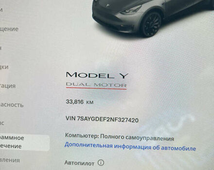 Тесла Model Y, объемом двигателя 0 л и пробегом 34 тыс. км за 35000 $, фото 7 на Automoto.ua