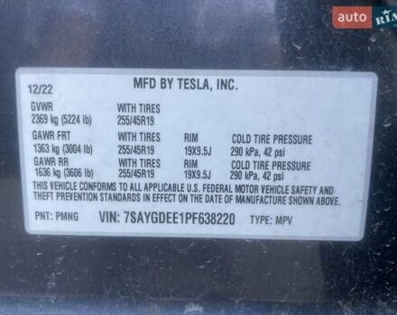 Тесла Model Y, об'ємом двигуна 0 л та пробігом 28 тис. км за 20500 $, фото 7 на Automoto.ua