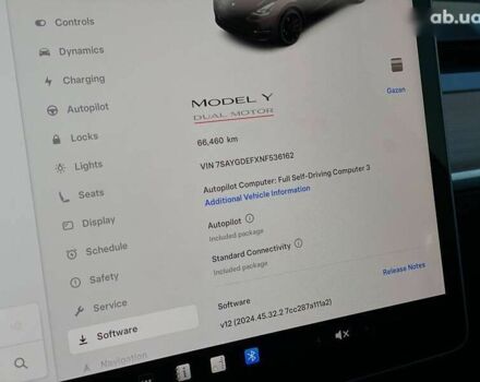 Тесла Model Y, объемом двигателя 0 л и пробегом 66 тыс. км за 28500 $, фото 18 на Automoto.ua