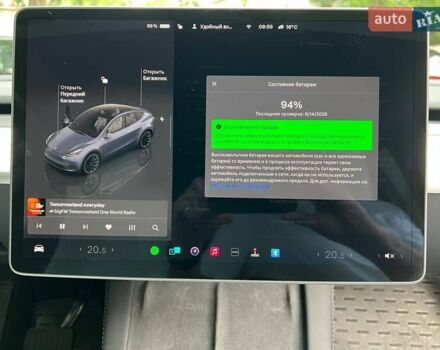 Тесла Model Y, объемом двигателя 0 л и пробегом 21 тыс. км за 27900 $, фото 1 на Automoto.ua