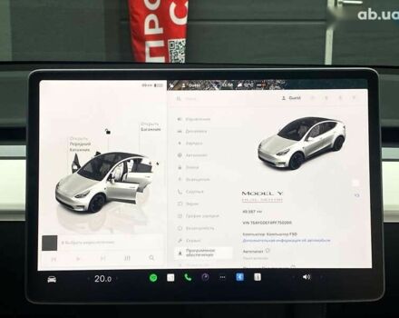 Тесла Model Y, об'ємом двигуна 0 л та пробігом 49 тис. км за 33999 $, фото 20 на Automoto.ua
