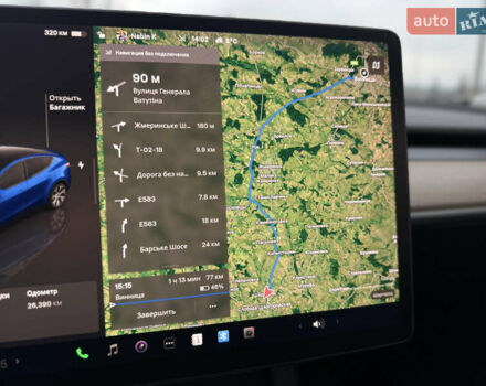 Тесла Model Y, об'ємом двигуна 0 л та пробігом 26 тис. км за 29999 $, фото 59 на Automoto.ua