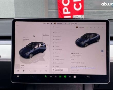 Тесла Model Y, объемом двигателя 0 л и пробегом 51 тыс. км за 33999 $, фото 20 на Automoto.ua