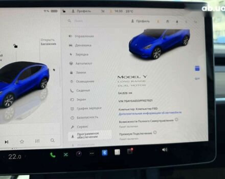 Тесла Model Y, объемом двигателя 0 л и пробегом 54 тыс. км за 26500 $, фото 17 на Automoto.ua