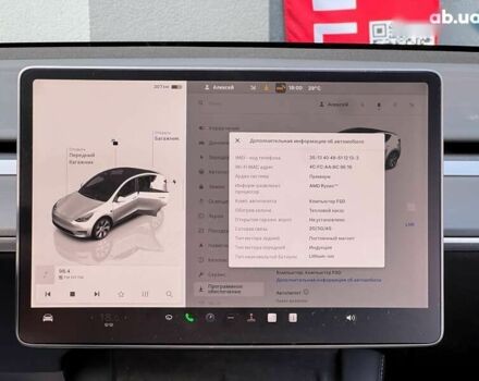 Тесла Model Y, об'ємом двигуна 0 л та пробігом 35 тис. км за 35999 $, фото 20 на Automoto.ua