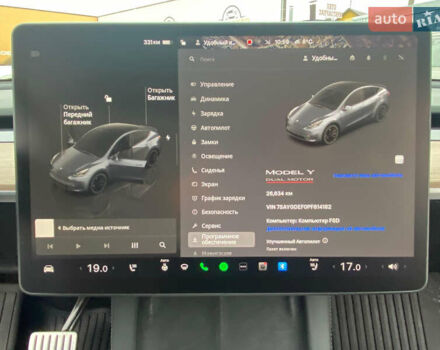 Тесла Model Y, объемом двигателя 0 л и пробегом 26 тыс. км за 39000 $, фото 32 на Automoto.ua