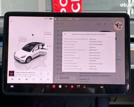Тесла Model Y, объемом двигателя 0 л и пробегом 38 тыс. км за 32999 $, фото 21 на Automoto.ua