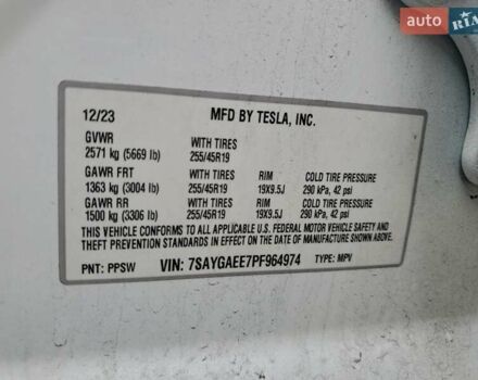 Тесла Model Y, об'ємом двигуна 0 л та пробігом 67 тис. км за 11600 $, фото 12 на Automoto.ua