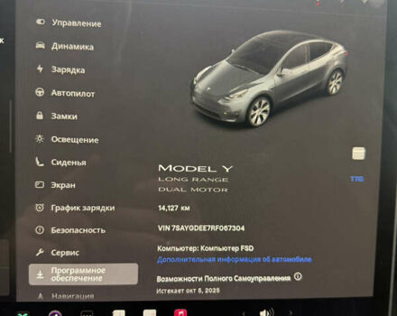 Тесла Model Y, объемом двигателя 0 л и пробегом 14 тыс. км за 28700 $, фото 12 на Automoto.ua