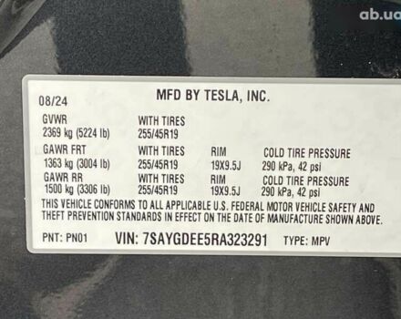 Тесла Model Y, объемом двигателя 0 л и пробегом 22 тыс. км за 34700 $, фото 25 на Automoto.ua