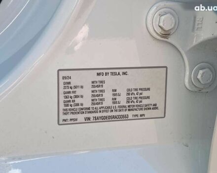 Тесла Model Y, объемом двигателя 0 л и пробегом 7 тыс. км за 31999 $, фото 25 на Automoto.ua