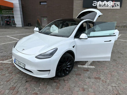 Тесла Model Y 2021 в Харькове на Automoto.ua Тесла Model Y, объемом двигателя 0 л и пробегом 60 тыс. км за 37750 $, фото 1 на Automoto.ua