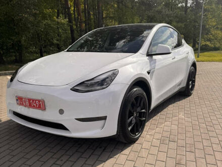 Тесла Model Y 2021 в Львове на Automoto.ua Тесла Model Y, объемом двигателя 0 л и пробегом 55 тыс. км за 23700 $, фото 1 на Automoto.ua