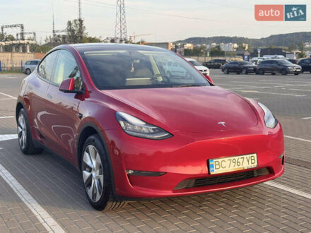 Тесла Model Y 2021 в Львове на Automoto.ua Тесла Model Y, объемом двигателя 0 л и пробегом 106 тыс. км за 23900 $, фото 1 на Automoto.ua