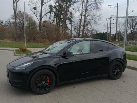 Тесла Model Y 2022 в Львове на Automoto.ua Тесла Model Y, объемом двигателя 0 л и пробегом 43 тыс. км за 28500 $, фото 1 на Automoto.ua