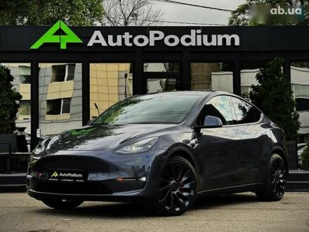 Тесла Model Y 2022 в Киеве на Automoto.ua Тесла Model Y, объемом двигателя 0 л и пробегом 47 тыс. км за 29500 $, фото 1 на Automoto.ua