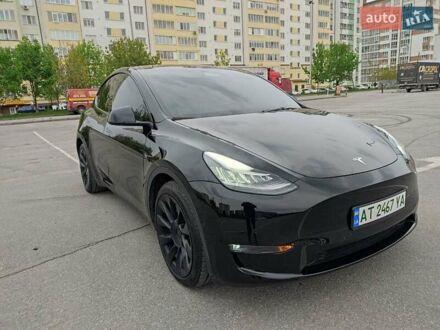 Тесла Model Y 2022 в Ивано-Франковске на Automoto.ua Тесла Model Y, объемом двигателя 0 л и пробегом 47 тыс. км за 28900 $, фото 1 на Automoto.ua
