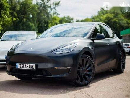 Тесла Model Y 2022 в Киеве на Automoto.ua Тесла Model Y, объемом двигателя 0 л и пробегом 3 тыс. км за 55999 $, фото 1 на Automoto.ua