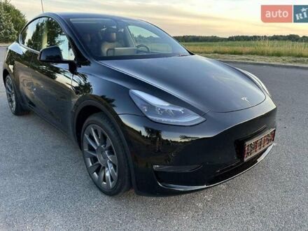 Тесла Model Y 2022 в Львове на Automoto.ua Тесла Model Y, объемом двигателя 0 л и пробегом 54 тыс. км за 18000 $, фото 1 на Automoto.ua