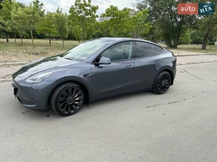 Тесла Model Y 2023 в Днепре (Днепропетровске) на Automoto.ua Тесла Model Y, объемом двигателя 0 л и пробегом 5 тыс. км за 36000 $, фото 1 на Automoto.ua