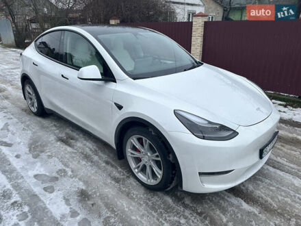 Тесла Model Y 2023 в Львове на Automoto.ua Тесла Model Y, объемом двигателя 0 л и пробегом 4 тыс. км за 37500 $, фото 1 на Automoto.ua
