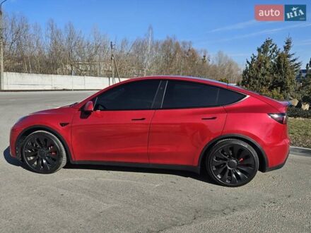 Тесла Model Y 2023 у Києві на Automoto.ua Тесла Model Y, об'ємом двигуна 0 л та пробігом 28 тис. км за 28300 $, фото 1 на Automoto.ua